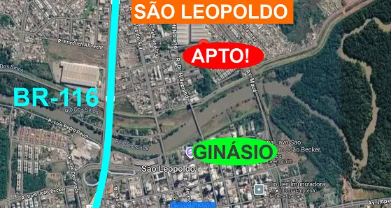 Apartamento em leilão em São Leopoldo