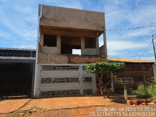 Imóvel em leilão - RUA DAS VALQUIRIAS, N. 325, CS 02 LT 19 QD 41, PORTAL CAIOBA, CAMPO GRANDE, MS