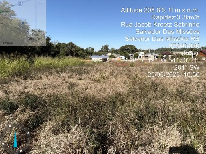 Terreno em leilão em Salvador das Missões
