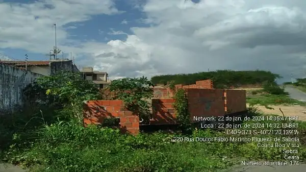 Leilão Extrajudicial de Terreno em Sobral - Rua Vereador Raimundo Nonato Pimentel Gomes, N. 66, Qd 39 Lt 12, Parque Silvana