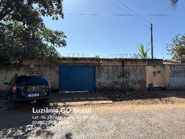 Imóvel em leilão - RUA LUIZ JARDIM, N. SN, LT 03 QD 225, PARQUE ESTRELA DALVA III, LUZIANIA, GO
