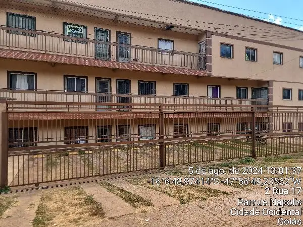 Imóvel em leilão - QUADRA 50, N. SN, Apto 102, LT 6, PARQUE NAPOLIS A, CIDADE OCIDENTAL, GO