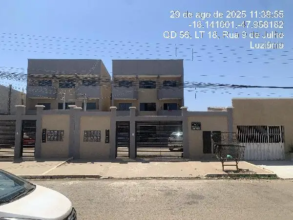 Imóvel em leilão - RUA NOVE DE JULHO, N. SN, Apto 202, LT 18 QD 56, JARDIM DO INGA, LUZIANIA, GO