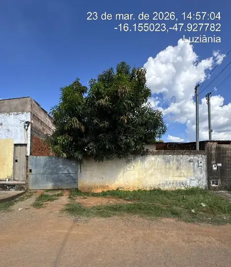 Imóvel em leilão - RUA 48 QUADRA 206,N. SN CASA 01 QUADRA 206 LT B, PARQUE INDUSTRIAL MINGONE - CEP: 72855-206, LUZIANIA - GOIAS