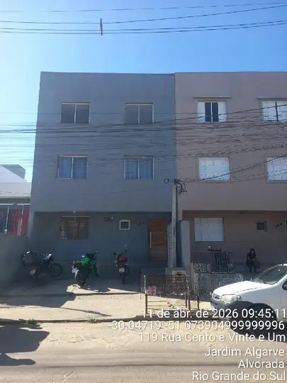 Imóvel em leilão - RUA CENTO E VINTE E UM, N. 134, Apto 302, LT 13 QD E16A, JARDIM ALGARVE, ALVORADA, RS