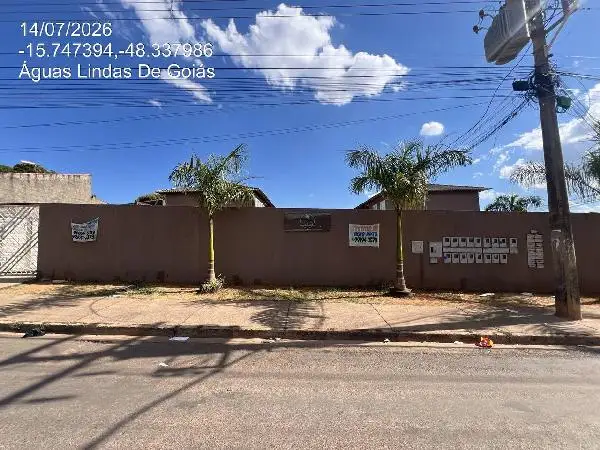 Imóvel em leilão - RUA COQUEIROS, N. SN, Apto 102A, LT 40 QD 18 BL 4, JARDIM AMERICA IV, AGUAS LINDAS DE GOIAS, GO