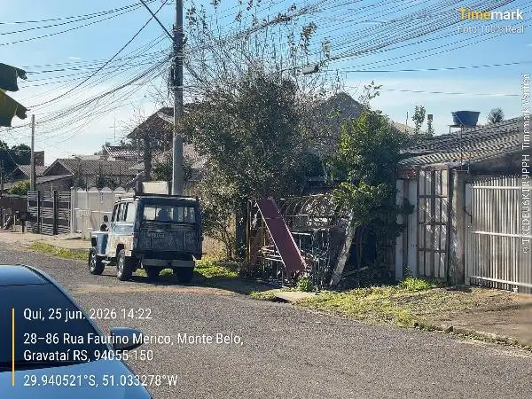 Imóvel em leilão - RUA COELHO DE SOUZA, N. 358,, MONTE BELO, GRAVATAI, RS