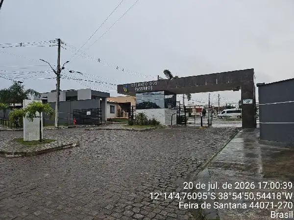 Imóvel em leilão - AVENIDA ANTÔNIO SÉRGIO CARNEIRO, N. SN, CS 121 ADAPTADA QD G 4ª ETAPA, SANTO ANTONIO DOS PRAZERES, FEIRA DE SANTANA, BA