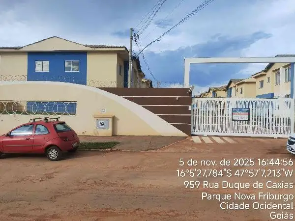 Imóvel em leilão - QUADRA 01, N. SN, Apto 108, BL 01 LT 16 RUA RUY BARBOSA, MANSOES RECREIO MOSSORO, CIDADE OCIDENTAL, GO