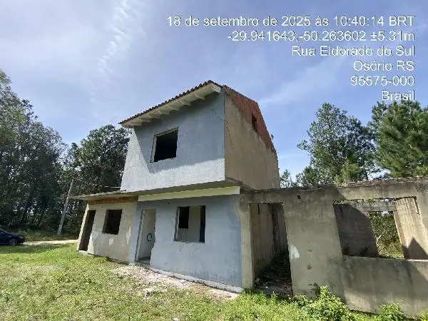 Imóvel em leilão - RUA CAMBARA DO SUL, N. 235, CS.02 LOT.SERRAMAR LT.18 QD.02 ST.640, SERRAMAR, OSORIO, RS