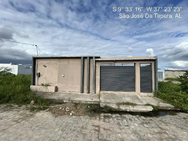 Imóvel em leilão - RUA NOBERTO BARRETO MUNIZ, N. 166, LOTE 11  QUADRA C1, CENTRO, SAO JOSE DA TAPERA, AL