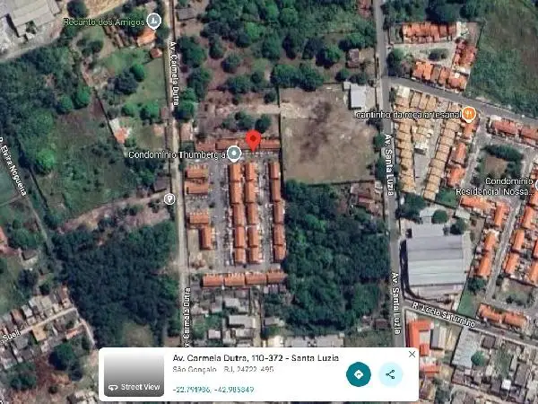 Imóvel em leilão - AVENIDA CARMELA DUTRA, N. 348, CS 51, SANTA LUZIA, SAO GONCALO, RJ