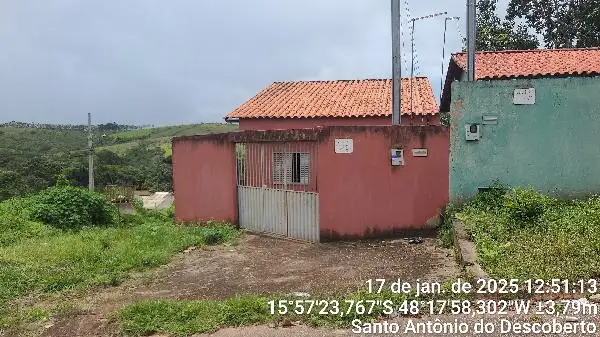 Imóvel em leilão - RUA DE VINICIO, N. SN, QD 28, LT 02-A, PARQUE ESTRELA DALVA XII, SANTO ANTONIO DO DESCOBERTO, GO