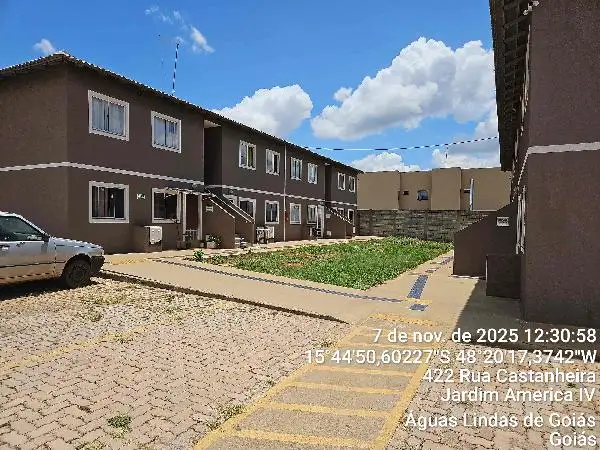Imóvel em leilão - QUADRA 18, N. SN, Apto 102D, BL D TÉRREO VG 03 - LT 40 RUA COQUEIRO, JARDIM AMERICA IV, AGUAS LINDAS DE GOIAS, GO