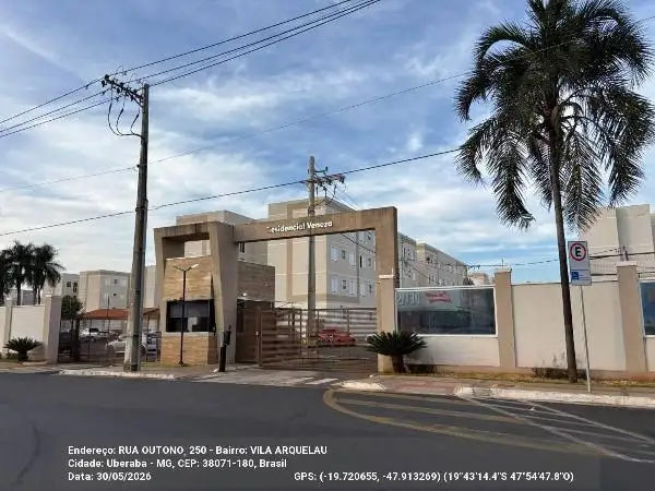 Imóvel em leilão - RUA OUTONO, N. 250, Apto 404, BLOCO 16 VG 192, VILA ARQUELAU, UBERABA, MG