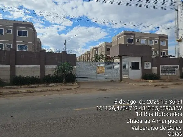 Imóvel em leilão - RUA SAO PAULO, N. SN, Apto 203, CH 06, QD 15, 1º PAV, BL B, SETOR DE CHACARAS ANHANGUERA A, VALPARAISO DE GOIAS, GO