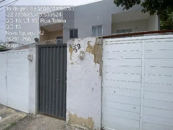 Imóvel em leilão - RUA TELMA, N. 32, Apto 102,, CABUCU, NOVA IGUACU, RJ
