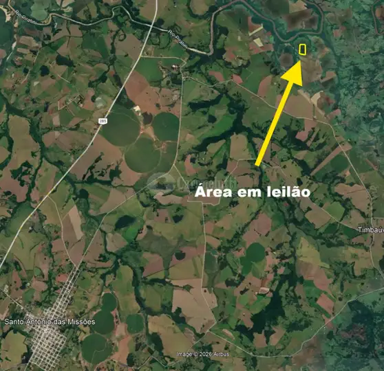 Terreno em leilão em Bossoroca