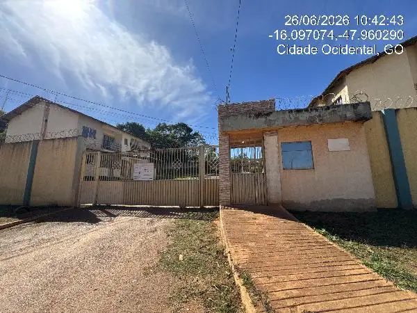 Imóvel em leilão - QUADRA 09, N. SN, Apto 203, LT 26 RUA DUQUE DE CAXIAS VG 203, RECERIO MOSSORO, CIDADE OCIDENTAL, GO