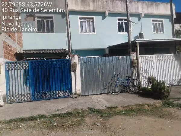 Imóvel em leilão - RUA SETE DE SETEMBRO, N. 15, QD 05 LT 02, IPIRANGA, NOVA IGUACU, RJ