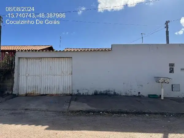 Imóvel em leilão - RUA 4, N. SN, QD 05, LT 26, GIRASSOL, COCALZINHO DE GOIAS, GO