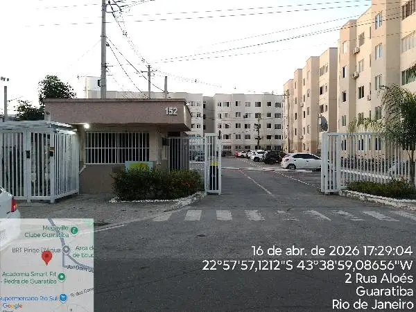 Imóvel em leilão - RUA ALOES, N. 152, Apto 205, BL02  LT14  PAL 21.840, GUARATIBA, RIO DE JANEIRO, RJ