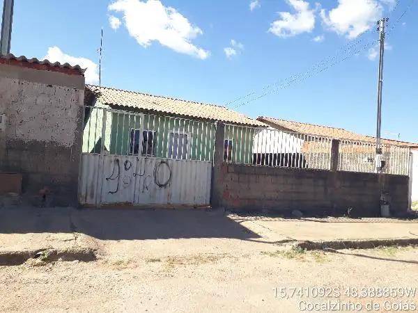 Imóvel em leilão - RUA 9, N. SN, QD 08, LT 16, GIRASSOL, COCALZINHO DE GOIAS, GO