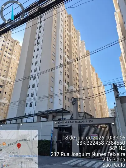 Imóvel em leilão - RUA JOAQUIM NUNES TEIXEIRA, N. 236, Apto 119, 11º PAVIMENTO TORRE 2, VILA PLANA, SAO PAULO, SP