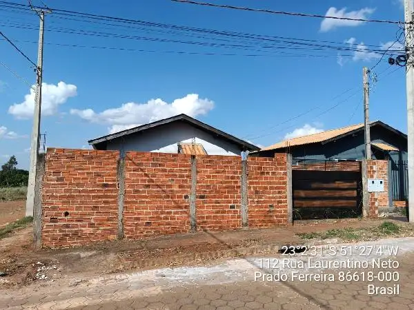 Imóvel em leilão - RUA LAURENTINO NETO, N. 112, LT 01 QD 04, LOT RES MITACUNHA, PRADO FERREIRA, PR