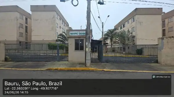 Imóvel em leilão - RUA DOIS, N. 1-96, Apto 1223, 2 PV  BL 12, MONTE VERDE, BAURU, SP