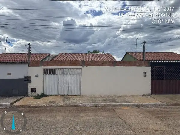 Imóvel em leilão - RUA V, N. SN, LT 19 QD 15, GIRASSOL RESIDENCIAL, COCALZINHO DE GOIAS, GO