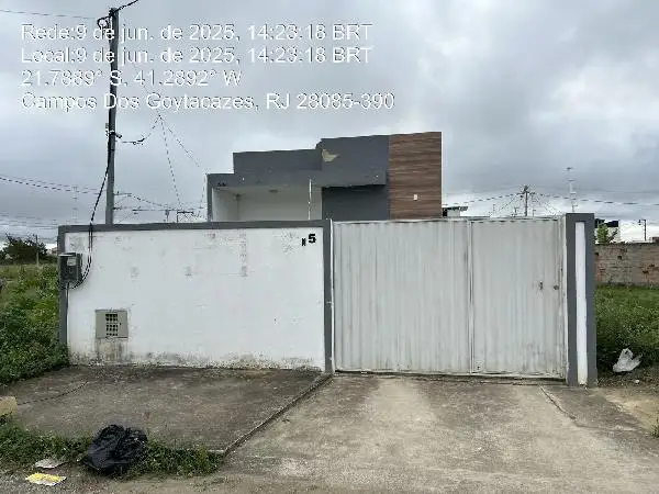 Imóvel em leilão - RUA CIRILO ANTUNES, N. 0, LT 36, QD 23, VIVENDAS DO COQUEIRO IV, CAMPOS DOS GOYTACAZES, RJ
