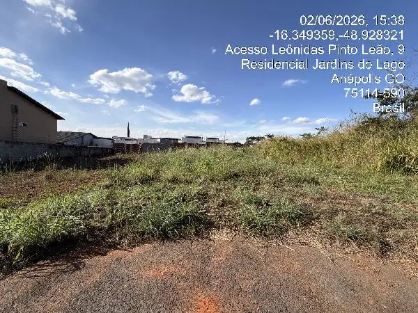 Terreno em leilão em Anápolis