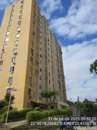 Imóvel em leilão - RUA CAROLINA FERREIRA, N. 192, Apto 1004, BL 04, LT C, AREIA BRANCA, BELFORD ROXO, RJ