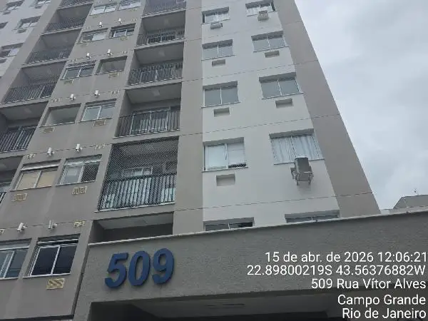 Imóvel em leilão - RUA VITOR ALVES, N. 509, Apto 607, BL02 LT PAL 23.014, CAMPO GRANDE, RIO DE JANEIRO, RJ