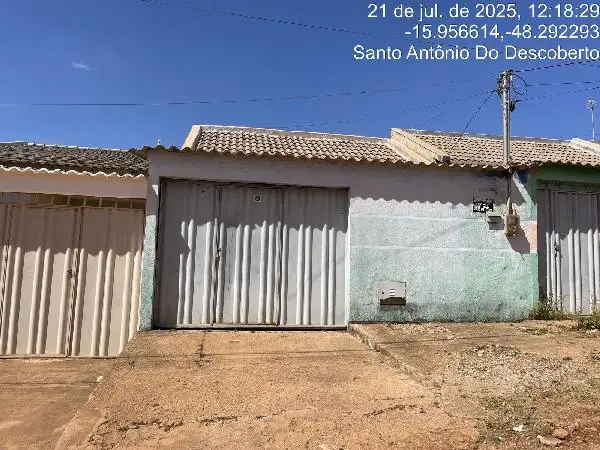 Imóvel em leilão - QUADRA 3, N. SN, LT 21 RUA RIBEIRO COUTO, VILA RAIO DE LUZ, SANTO ANTONIO DO DESCOBERTO, GO