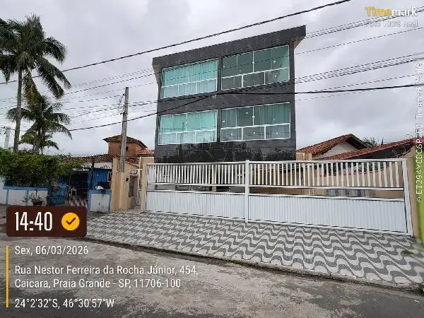 Imóvel em leilão - RUA NESTOR FERREIRA DA ROCHA JUNIOR, N. 468, QD 24 LT 26 CS 07, CAICARA, PRAIA GRANDE, SP