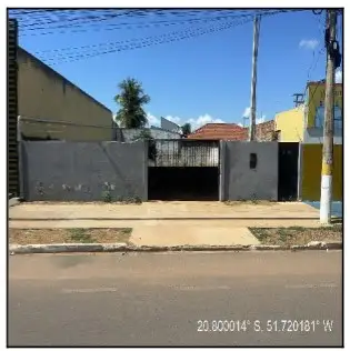 Imóvel em leilão - AVENIDA FILINTO MULLER, N. 00, QD 448, LTS 23 E 24, SANTOS DUMONT, TRES LAGOAS, MS
