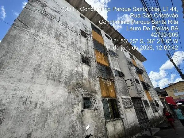 Imóvel em leilão - RUA SAO FRANCISCO DO CONDE, N. 41, Apto 104, BLOCO 12, ITINGA, LAURO DE FREITAS, BA