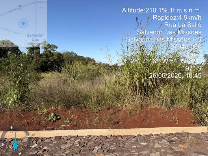 Terreno em leilão em Salvador das Missões
