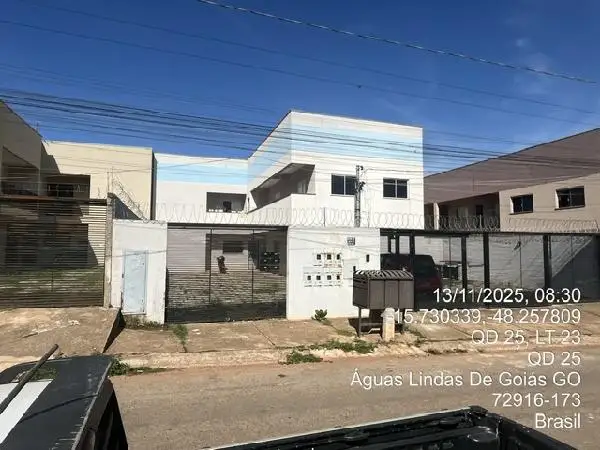 Imóvel em leilão - QUADRA C25, N. SN, Apto 101, LT 23 RUA 26, MANSOES VILLAGE, AGUAS LINDAS DE GOIAS, GO