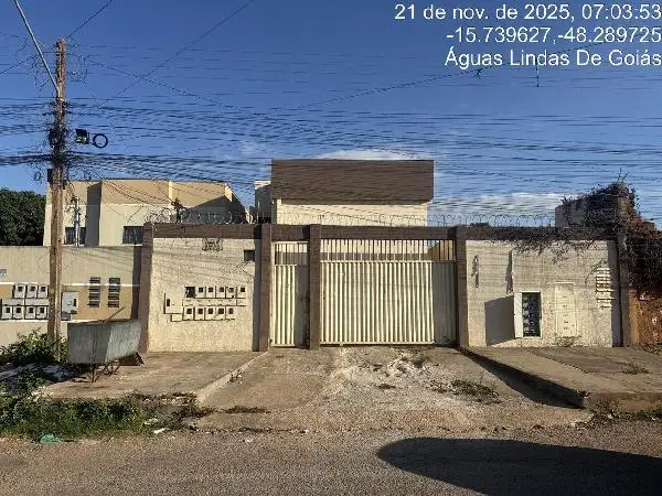 Imóvel em leilão - QUADRA 109, N. SN, Apto 105, LT 15 CJ A RUA 09, PARQUE DA BARRAGEM SETOR 10, AGUAS LINDAS DE GOIAS, GO