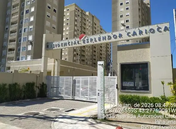 Imóvel em leilão - AVENIDA PASTOR MARTIN LUTHER KING JUNIOR, N. 989, Apto 1108, BL 03, INHAUMA, RIO DE JANEIRO, RJ