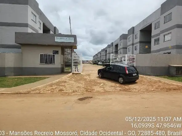 Imóvel em leilão - QUADRA 3, N. SN, Apto 1206, BL 12 LT 20 RUA OSVALDO CRUZ VG 1206, MANSOES RECREIO MOSSORO, CIDADE OCIDENTAL, GO