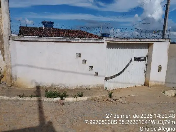 Imóvel em leilão - RUA PROJETADA D, N. SN, LT 28 QD D, NOVA CHA DE ALEGRIA, CHA DE ALEGRIA, PE