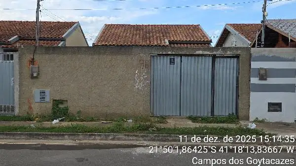 Imóvel em leilão - RUA TABELIAO JOSE PINTO DE CARVALHO, N. 96, LT 14, QD O, DONANA, CAMPOS DOS GOYTACAZES, RJ