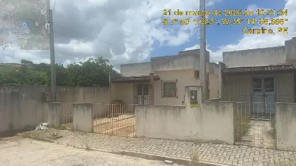 Imóvel em leilão - RUA A3, N. 111, AREA 07, QD P1-A3, MADRE ROSA, CARPINA, PE