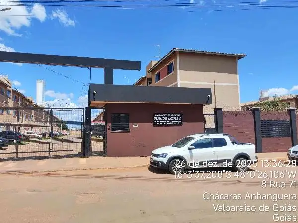 Imóvel em leilão - AVENIDA ANHANGUERA, N. SN, Apto 102, LT 11-E BL K, JARDIM CEU AZUL, VALPARAISO DE GOIAS, GO