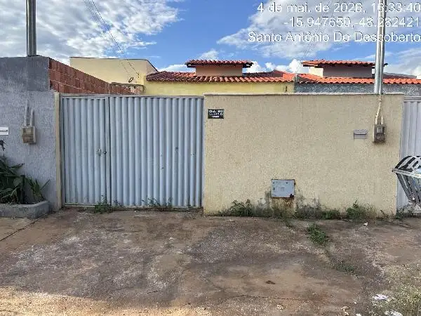Imóvel em leilão - QUADRA 80, N. SN, LT 197D, MANSOES BITTENCOURT, SANTO ANTONIO DO DESCOBERTO, GO