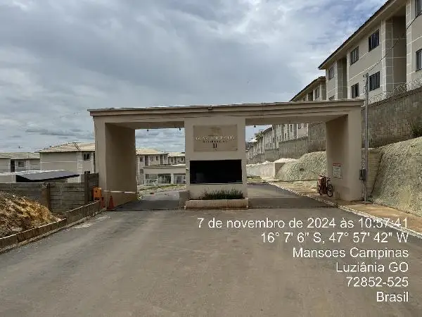 Imóvel em leilão - RUA ARAGUAIA, N. SN, Apto 203, BL 11, GLEBA GA5, FAZENDA SAIA VELHA, LUZIANIA, GO